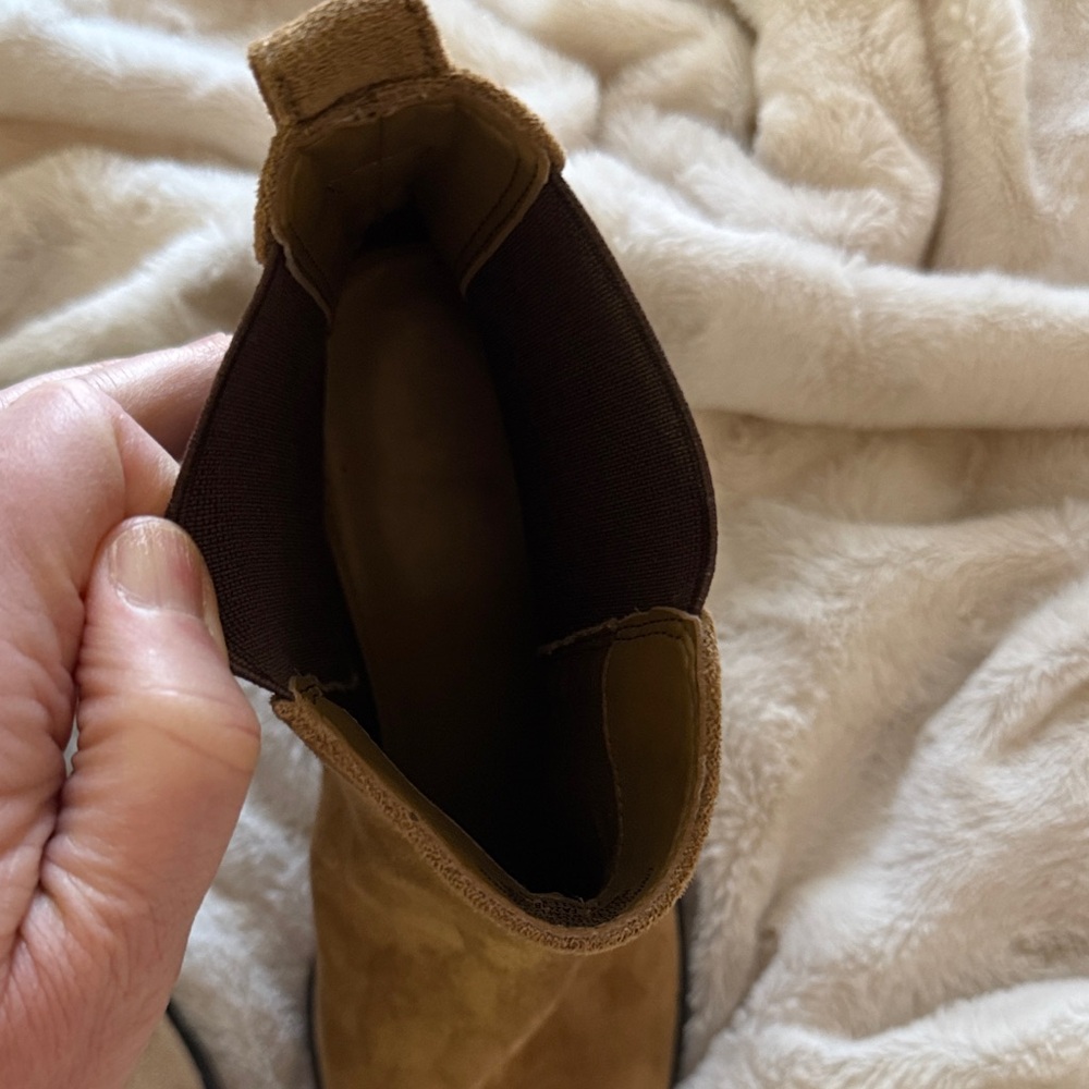 J. Crew Brown Suede Ankle Boots - Picture 9 of 9